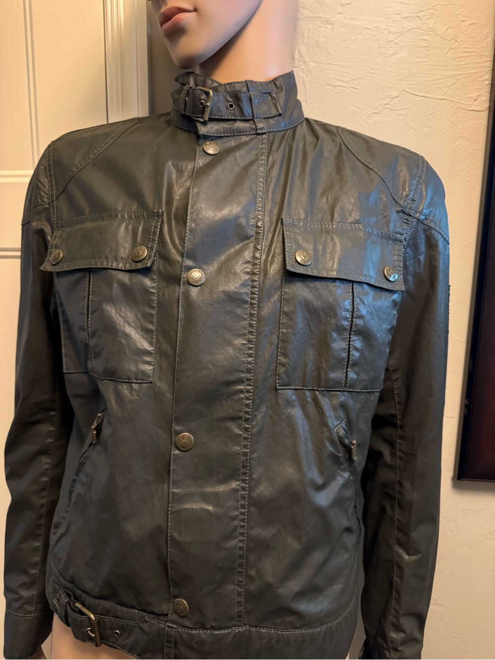 Belstaff Six Day Blouson Moto Jacket Rare! Size L